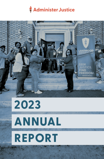 cover of the 2023 annual report